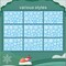 321pcs Christmas Window Decals - 9 Sheets of Snowflakes (Snow)